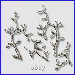 $1750 Michael Aram Silver Espalier Christmas Ornament Hanging Tree Large