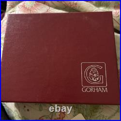 1981 Gorham Sterling Silver Christmas Snowflake Ornament & Box FREE SHIPPING