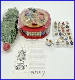 1996 Avon Christmas Is Coming Music Revolving Advent Tree Countdown Lc#0080 NIB