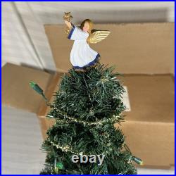 1996 Avon Christmas Is Coming Musical Revolving Advent Tree Countdown Complete