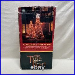 1996 VTG Miller's Christmas Tree of Light 6' Outdoor Tree Frame Green Plastic