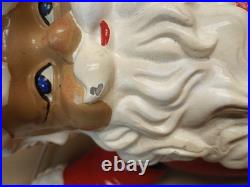 1997 Barthelmess Inc Climbing Santa Claus Resin Indoor Outdoor