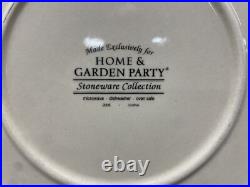 1999 Home & Garden Party Ltd Snowman Stoneware Set