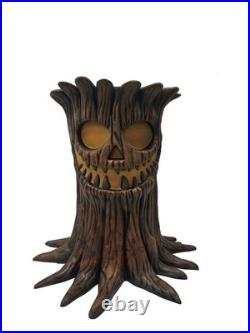 19.7 LED Haunted Stump Halloween Blow Mold Lighted Haunted Tall Outdoor Decor