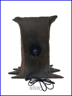 19.7 LED Haunted Stump Halloween Blow Mold Lighted Haunted Tall Outdoor Decor