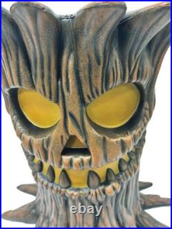 19.7 LED Haunted Stump Halloween Blow Mold Lighted Haunted Tall Outdoor Decor