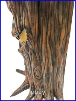 19.7 LED Haunted Stump Halloween Blow Mold Lighted Haunted Tall Outdoor Decor