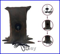 19.7 LED Haunted Stump Halloween Blow Mold Lighted Haunted Tall Outdoor Decor