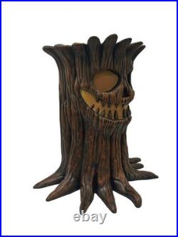 19.7 LED Haunted Stump Halloween Blow Mold Lighted Haunted Tall Outdoor Decor