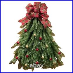 1Christmas Tree Wreath for Front Door for Window for Christmas Door Decoration
