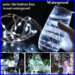 1-200X LED Fairy Lights Battery Operated Waterproof Copper Wire LED String Light 1-200X LED Fairy Lights Battery Operated Waterproof Copper Wire LED String Light