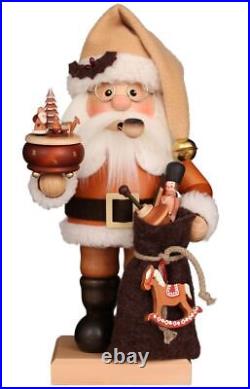 1-200 Christian Ulbricht Smoker Santa Claus (Natural) 14.25H x 7.25W x 7