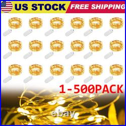 1-500X Waterproof Fairy String Lights Battery Operated 20 LED Mini Starry Lights