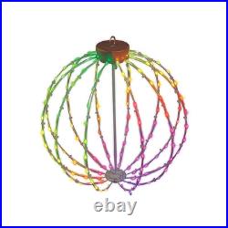 1.5ft GE Color Effects 18 RGB Christmas Ornament 156 Color Changing LED Lights