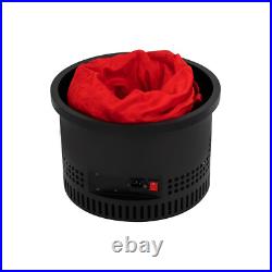 1.8M LED Fake Flame Effect Lamp Simulated Campfire Light Red Flame Torch Light