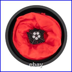 1.8M LED Fake Flame Effect Lamp Simulated Campfire Light Red Flame Torch Light