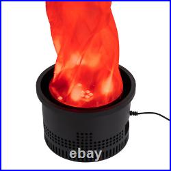 1.8M LED Fake Flame Effect Lamp Simulated Campfire Light Red Flame Torch Light