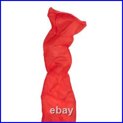1.8M LED Fake Flame Effect Lamp Simulated Campfire Light Red Flame Torch Light