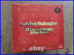 1x Sephora Favorites Advent Calendar 25 Days Of Beauty Holiday LTD Edition 25