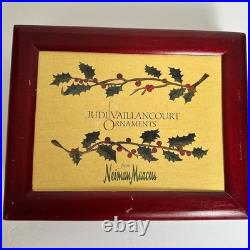2001 Judi Vaillancourt Neiman Marcus Christmas Ornament Set Possible Dreams RARE