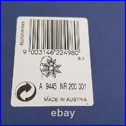 2003 Swarovski Crystal Holiday Christmas Annual Ornament Snowflake Star Nos Vtg