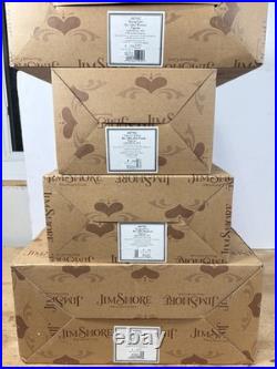 2007 Jim Shore 10 Piece Full Set Clean with Original Boxes Heartwood Creek