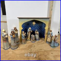 2007 Jim Shore 10 Piece Full Set Mint with Original Boxes Heartwood Creek