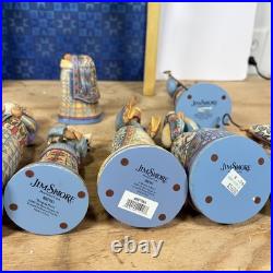 2007 Jim Shore 10 Piece Full Set Mint with Original Boxes Heartwood Creek