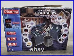 2008 Gemmy Holiday Lightshow with Timer Complete Package Tested & Working