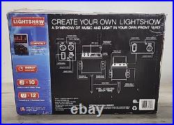 2008 Gemmy Holiday Lightshow with Timer Complete Package Tested & Working