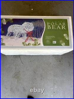 200 LED Lighted Polar Bear 19.2 Watts Outdoor Christmas Lights