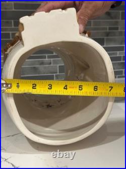 2014 Bath & Body Works 16 Ceramic Snowman Luminary Candle Holder with Box