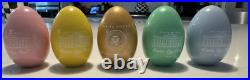 2020 Official Donald J. Trump The White House Easter Egg Roll Wooden 5 Egg Set