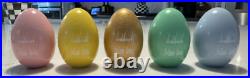 2020 Official Donald J. Trump The White House Easter Egg Roll Wooden 5 Egg Set