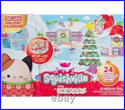 2023 Squishville Advent Calendar Squishmallows Holiday 24 SURPRISES NEW