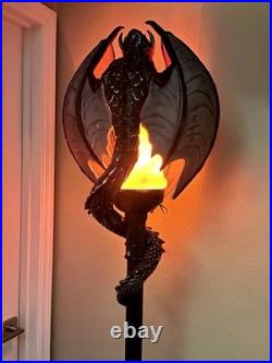 2024 Cracker Barrel Dragon Lamp Post Fire Breathing 6ft Cracker Barrel Halloween 2024 Cracker Barrel Dragon Lamp Post Fire Breathing 6ft Cracker Barrel Halloween
