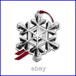2024 Sterling Silver Snowflake Ornament 55th Edition 2024 Sterling Silver Snowflake Ornament 55th Edition