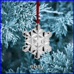 2024 Sterling Silver Snowflake Ornament 55th Edition 2024 Sterling Silver Snowflake Ornament 55th Edition