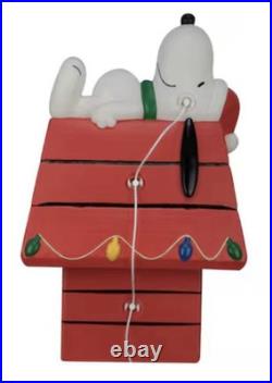 2025 Christmas Limited Peanuts SNOOPY 34.4 H Blowmold Outdoor Decor. New In Box