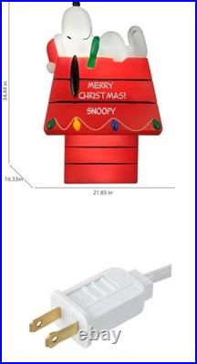 2025 Christmas Limited Peanuts SNOOPY 34.4 H Blowmold Outdoor Decor. New In Box