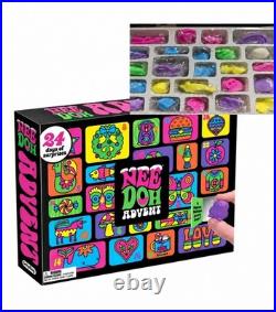 2026 NeeDoh Advent Calendar, 24 Days Countdown Surprise Blind Box Holiday Gift