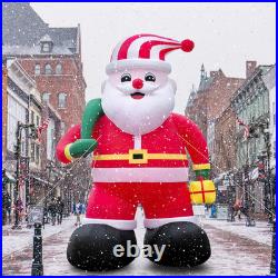 20FT Christmas Inflatables Huge Santa 2025 NEW LED Outdoor Decoration