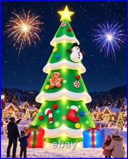 20FT Giant Christmas Inflatables, Lighted Christmas Tree for Christmas Decor New