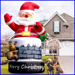 20 26 33 40FT Giant Christmas Inflatable Santa Claus Blow Up Outdoor Decoration 20 26 33 40FT Giant Christmas Inflatable Santa Claus Blow Up Outdoor Decoration