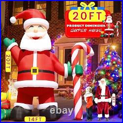 20 26 33 40FT Giant Christmas Inflatable Santa Claus Outdoor Decoration & Blower 20 26 33 40FT Giant Christmas Inflatable Santa Claus Outdoor Decoration & Blower