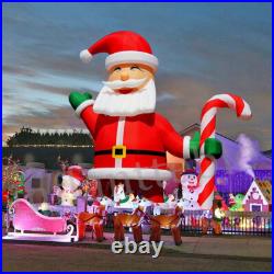 20/26/33/40FT Giant Christmas Inflatable Santa Claus Snowman for Outdoor Party