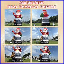 20-26-33-40FT Giant Christmas Inflatable Santa Claus Xmas Yard Lawn Decoration 20-26-33-40FT Giant Christmas Inflatable Santa Claus Xmas Yard Lawn Decoration