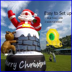 20-26-33-40FT Giant Christmas Inflatable Santa Claus Xmas Yard Lawn Decoration 20-26-33-40FT Giant Christmas Inflatable Santa Claus Xmas Yard Lawn Decoration