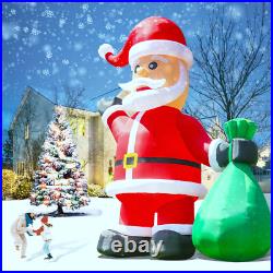 20/26/33/40FT Giant Premium Christmas Inflatable Santa Claus Snowman with Blower