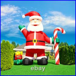 20/26/33/40FT Giant Premium Christmas Inflatable Santa Claus Xmas Decor & Blower